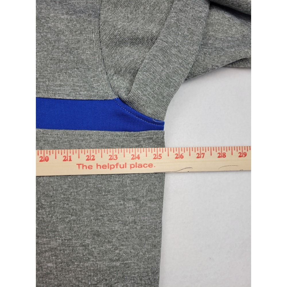 Footjoy 1/4 Zip Golf Sweatshirt Woodstone Embroidered Chest Logo Mens XL Striped - Picture 7 of 7